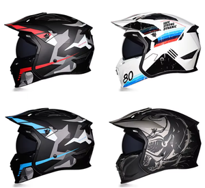 Casco da Moto Integrale Street Fighter Omologato <span class=keywords><strong>ECE</strong></span> Modulare da Motocross con Sistema Antibloccaggio ABS Chiusura a Sgancio Rapido - Product Image 5