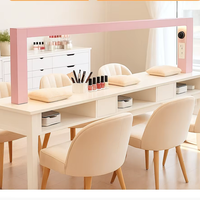 Lampe de bureau UV LED professionnelle haute puissance portable à séchage rapide pour ongles, source de lumière 405 nm, construction en métal et plastique pour la maison et le salon