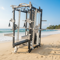 Machine Smith verticale robuste pour salle de sport à domicile haut de gamme, station de musculation multifonctionnelle, qualité commerciale compacte