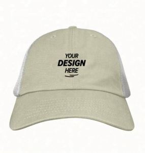 Casquette de camionneur personnalisée de haute qualité avec logo brodé, en velours côtelé et maille, broderie 3D, unisexe, réglable, pour activités de plein air - Product Image 1