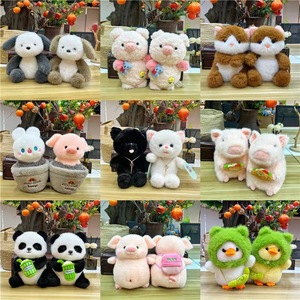 Oso de Peluche, Muñeco de Peluche Pequeño y Adorable, Regalo de Cumpleaños al por Mayor para Niñas con Embalaje en Bolsa de Malla - Product Image 4