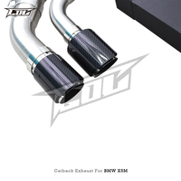 Tuyaux d'échappement Catback en acier inoxydable Boska pour BMW X5M/X6M F85/F86 4.4TT 2015-2019, silencieux avec système de soupape, système d'échappement