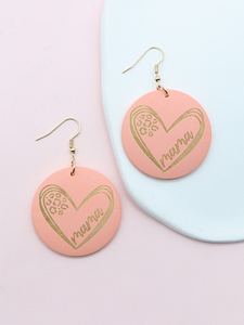 Nuovo arrivo <span class=keywords><strong>orecchini</strong></span> geometrici personalizzati a disco da donna gioielli naturali mamma <span class=keywords><strong>orecchini</strong></span> in legno <span class=keywords><strong>con</strong></span> Laser inciso - Product Image 3