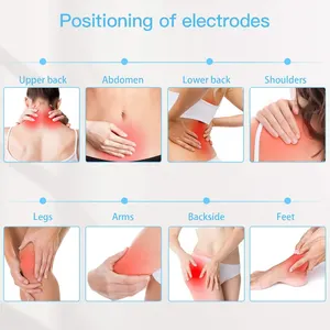 Massaggiatore elettrico corpo a bassa frequenza sollievo dal dolore salute stimolatore muscolare Ems decine unità produttori