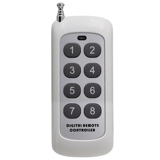 Smart Home Long-Distance Learning Code with Push Cover High-Power Four-Button Wireless Remote Control 433mhz Customization