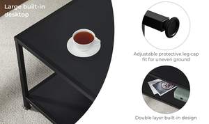 Wholesale Wooden Multifunction Foldable Coffee <strong>Table</strong> and Wall Unit Set Stand <strong>Height</strong> <strong>Adjustable</strong> Lifting White Gloss Tea - Product Image 5