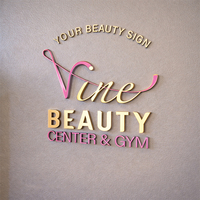Letrero de Pared con Logotipo Empresarial, Placa de Diseño, Letreros de Metal para Exteriores, Letras para Pared, Logotipo 3D para Tienda, Oficina, Letreros de Pared