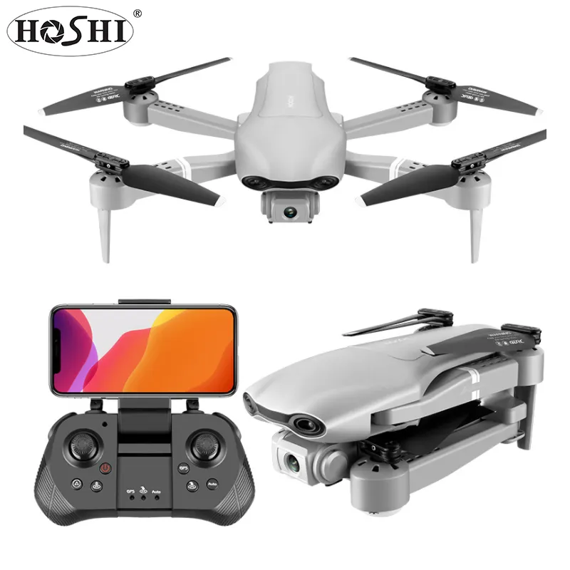 HOSHI F3 Drone GPS 4K 5G WiFi live video FPV quadcopter volo 25 minuti rc distanza 500m drone HD wide-angle dual macchina fotografica Giocattolo