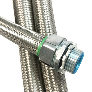 Tubo Flessibile Metallico Elettrico Impermeabile IP68, Condotto Corrugato <span class=keywords><strong>in</strong></span> Acciaio Intrecciato, Tubazione Corrugata <span class=keywords><strong>in</strong></span> Acciaio Inossidabile - Product Image 4