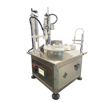 Machine de remplissage et de bouchage semi-automatique pour flacons d'huiles essentielles de 10 ml avec roulement à billes