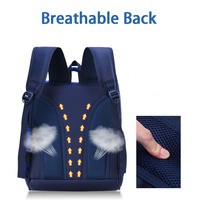 Vente en gros de cartables multifonctionnels de grande capacité pour enfants sac à dos d'étudiant sac d'école unisexe imperméable pour enfants du primaire