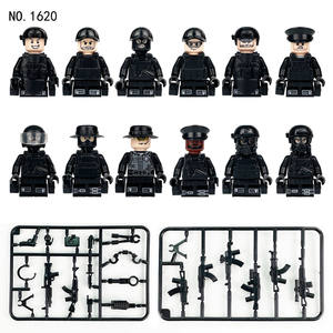 Ensemble de figurines de soldats miniatures de la Seconde Guerre mondiale, armes militaires, blocs de construction compatibles, jouets - Product Image 2