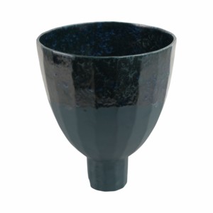 Vaso in ceramica con piedistallo per l'arredamento del soggiorno, vaso per fiori in ceramica per la casa e l'allestimento degli interni - Product Image 4