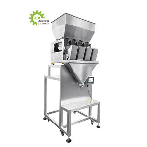 ZXSMART Máquina de embalaje de pesaje lineal de 4 cabezales semiautomática de alta eficiencia - Product Image 5