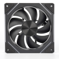 Nouveaux ventilateurs de refroidissement RGB colorés noirs en gros pour PC, ventilateurs LED RGB pour boîtier PC, Cooler Master RGB