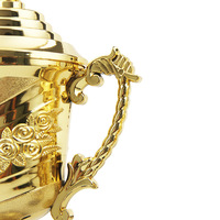 En gros Rose Fleur Motif En Plastique Artisanat Souvenir Petit Sport Récompense Trophée pour Enfants