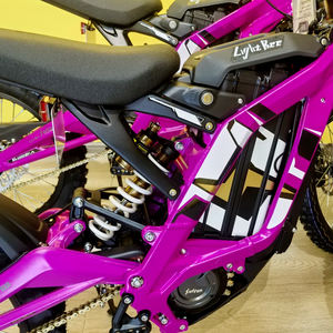 Surron Nueva Barato Adulto Dirt Bike 8KW Off Road Ebike Pink Light Bee X Electric Dirt Mountain Bike 60V40Ah Sur <span class=keywords><strong>Ron</strong></span> LBX Motocicleta - Product Image 4