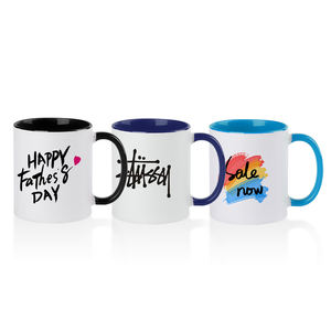 Transferts <span class=keywords><strong>photo</strong></span> personnalisés de qualité supérieure tasses <span class=keywords><strong>à</strong></span> <span class=keywords><strong>café</strong></span> colorées tasses en céramique de sublimation vierges - Product Image 2