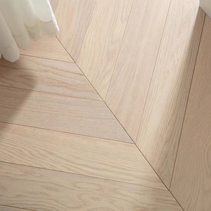 Top Seller vendita di fabbrica 3/4 ''spesso naturale europeo legno di quercia bianca massello legno duro pavimenti in legno Chevron pavimenti in legno - Product Image 6