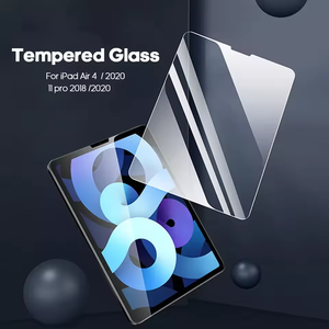 Protection d'écran en verre trempé HD transparent 9H 2.5D anti-rayures, anti-traces de doigts, anti-huile, avec colle intégrale pour <span class=keywords><strong>iPad</strong></span> Air 4/Air 5 - Product Image 3
