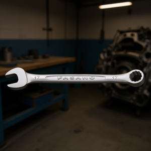 Llave Combinada Fasano de 17 mm, Acero al Cromo Vanadio, Herramienta de Reparación Automotriz - Product Image 3