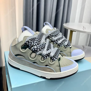 Chaussures de sport de luxe haut de gamme à lacets pour hommes et femmes, modèles décontractés et tendance pour le printemps et l'été, avec doublure en maille - Product Image 5