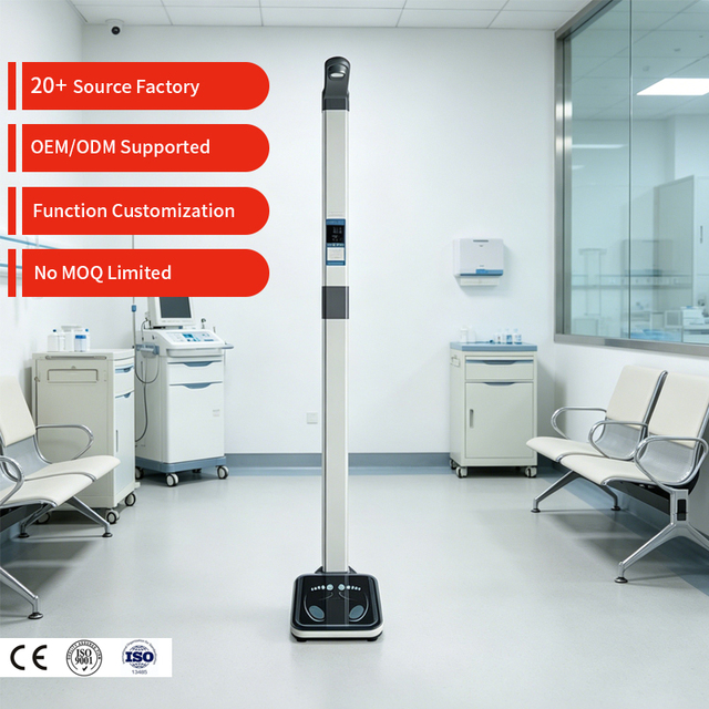 Digital LCD Body Fat Mobile Measuring Scale with Height Weight BMI OEM/ODM Customization Support