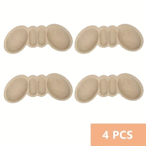 Plantillas para <span class=keywords><strong>Zapatos</strong></span> <span class=keywords><strong>de</strong></span> Tacón Alto DAMEI para <span class=keywords><strong>Mujer</strong></span>, 2 Piezas, Tela Elástica Imitación Gamuza, 0.7cm <span class=keywords><strong>de</strong></span> Grosor, Protectores <span class=keywords><strong>de</strong></span> Tacón - Product Image 1