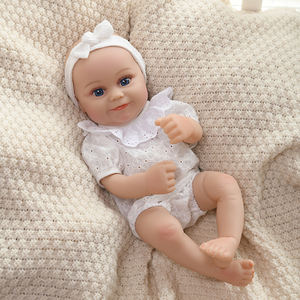 Yeezwood 40cm 16 '<span class=keywords><strong>muñeca</strong></span> Reborn de cuerpo completo de vinilo para niños de nuevo estilo para niña muñecas de bebé de <span class=keywords><strong>silicona</strong></span> realistas - Product Image 3