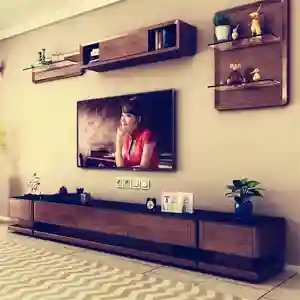 2019 diseños de armarios de tv para sala de estar más baratos