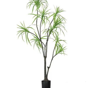 Árbol decorativo Artificial de plástico de madera milenaria de estilo nórdico de alta calidad, planta verde para sala de estar interior - Product Image 1