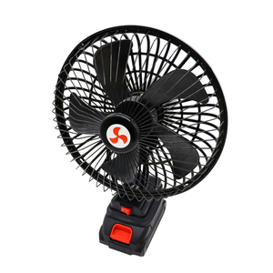 Ventilateur <span class=keywords><strong>oscillant</strong></span> portable de 8 pouces alimenté par batterie lithium-ion, adapté au camping, à la pêche et au refroidissement quotidien. - Product Image 6