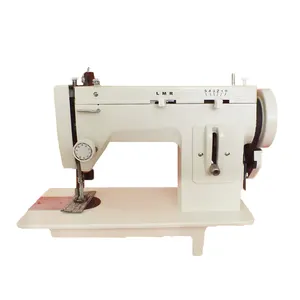 Hot sale single needle industrial lockstitch sewing machine servo motor