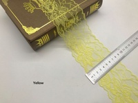 20 Couleurs, 8 cm de large, dentelle en polyester et soie tricotée à la main pour vêtements, canapés, rideaux, accessoires de couture DIY pour la maison