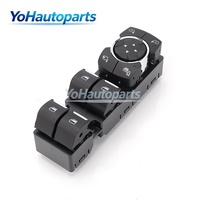 Interruptor Maestro de Control de Ventanillas Eléctricas DG9T-14540-CB3JA6 para Ford Edge 2013-2021, Delantero Izquierdo, Lado del Conductor, Acabado Superior con Bloqueo para Niños