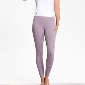 High Quality <b>Women</b> Gym <b>Leggings</b> for Yoga Wear Logo Elastic Waist Sport Casual Style Regular Fit Custom <b>Women</b> <b>Leggings</b> - Product Image 3