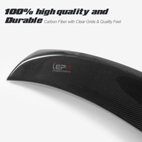 Trim Spoiler Bagasi Serat Karbon BMW, Trim Spoiler Bagasi Serat Karbon untuk BMW E90 2006-2008