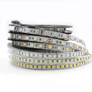 DC12V 5050 5054แถบ LED Strip SMD RGB Warm White LED Led Strip Light กันน้ำ LED ยืดหยุ่น Strip Light 60Leds/M 120Leds/M