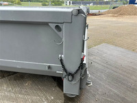 Poubelle d'ascenseur de crochet de charge lourde pour le grand enlèvement de matériau de construction pour des machines de traitement des déchets