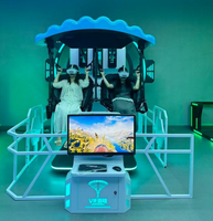 Installations de parcs d'attractions intérieurs, équipements de jeu VR, simulateurs de parapente en réalité virtuelle