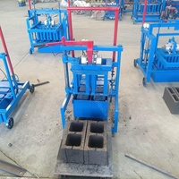 Petite brique de haute qualité 2-45 faisant la machine Machine de bloc de verrouillage de ciment rouge
