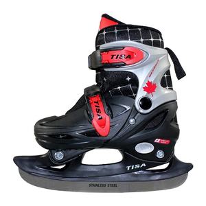 Garçons Girs 4 <span class=keywords><strong>Taille</strong></span> Réglable Patins De Hockey Sur Glace En Acier Inoxydable Lame Location Patin À Glace Chaussures Pour Femme - Product Image 5