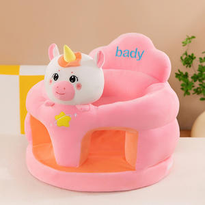 Canapé-lit <span class=keywords><strong>en</strong></span> peluche pour enfants <span class=keywords><strong>en</strong></span> coton épais et mignon, siège de jeu, salle à manger, salon, sécurité avant tout, confortable, doux, moderne - Product Image 1