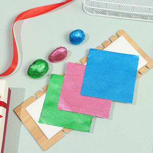 Bán buôn tùy chỉnh in cấp thực phẩm sô cô la nhôm lá Giấy Gói Màu lá cho sô cô la - Product Image 5