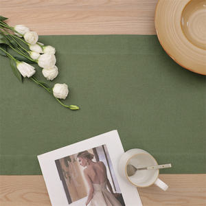 Camino de Mesa de Lino Francés Premium - Material Fresco y de Origen Rastreable para Decoración de Bodas y Hoteles de Alta Gama - Product Image 5