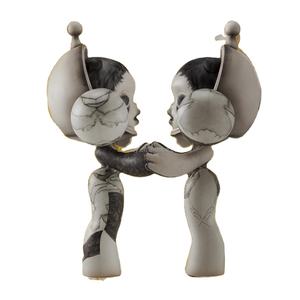 Para Pop Mart MEGA SKULLPANDA 1000% Egon Schiele figura de <span class=keywords><strong>Anime</strong></span> <span class=keywords><strong>TikTok</strong></span> Venta caliente 100% juguete de decoración de moda Original - Product Image 2