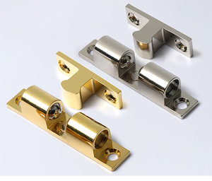 Zinc Alloy Silver Color Modern <b>Snap</b>-Type Cabinet Door Magnets for Kitchen and Warehouse Use - Product Image 3