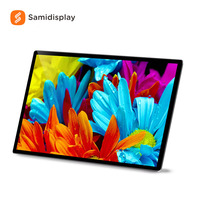 Pantalla Publicitaria Digital de 10.1'' con Sistema Android, Ultra Bezel, Pantalla Inteligente para Tiendas Minoristas y Metro