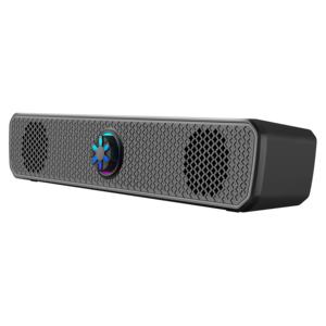 Barato con cable/inalámbrico RGB Delgado <span class=keywords><strong>Mesa</strong></span> portátil altavoces de barra de sonido altavoz de barra de sonido para juegos para ordenadores portátiles - Product Image 3