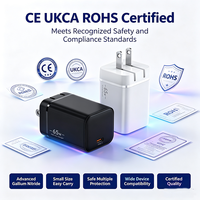 Yüksek Kalite |   65W GaN Şarj Cihazı PD QC3.0 USB A Tip C Çoklu Port Hızlı Şarj Cihazı AB ABD İngiltere Fişi Taşınabilir Duvar Şarj Adaptörü